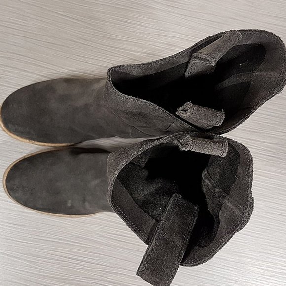 Alberto Fermani Umbria Slouch Boot, Brown Suede, Womens Size 5.5 / 35.5 - Picture 9 of 10